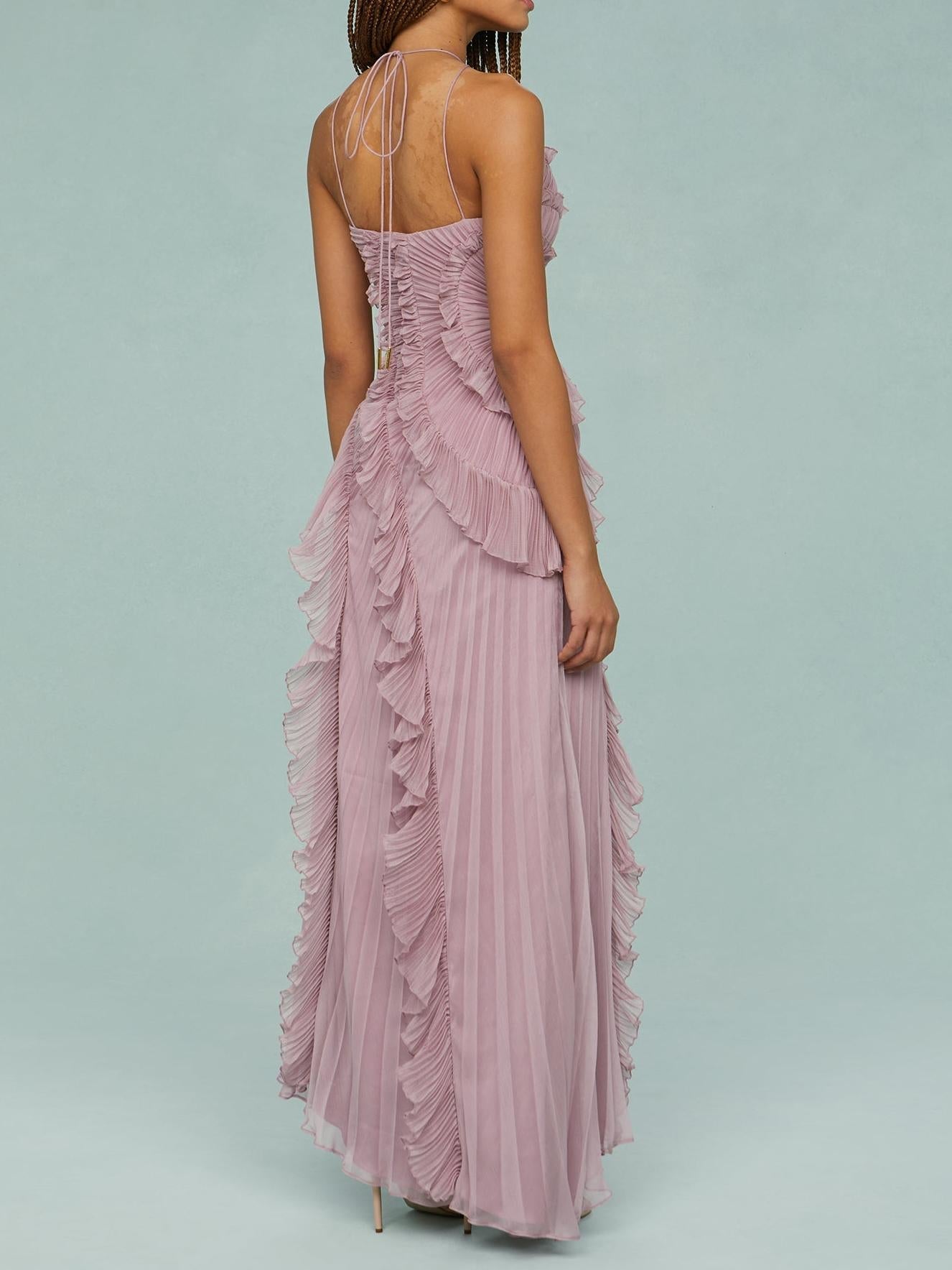 Vestido Maxi Oluna – Elegancia Etérea para Cada Paso