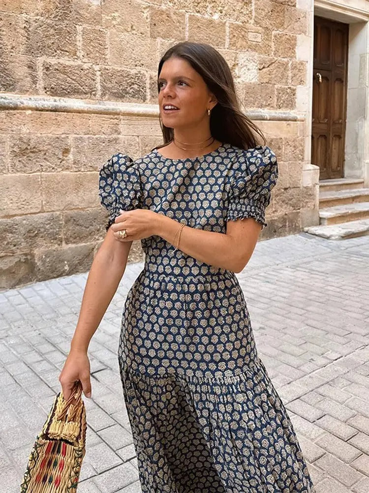 Vestido Luz Marina