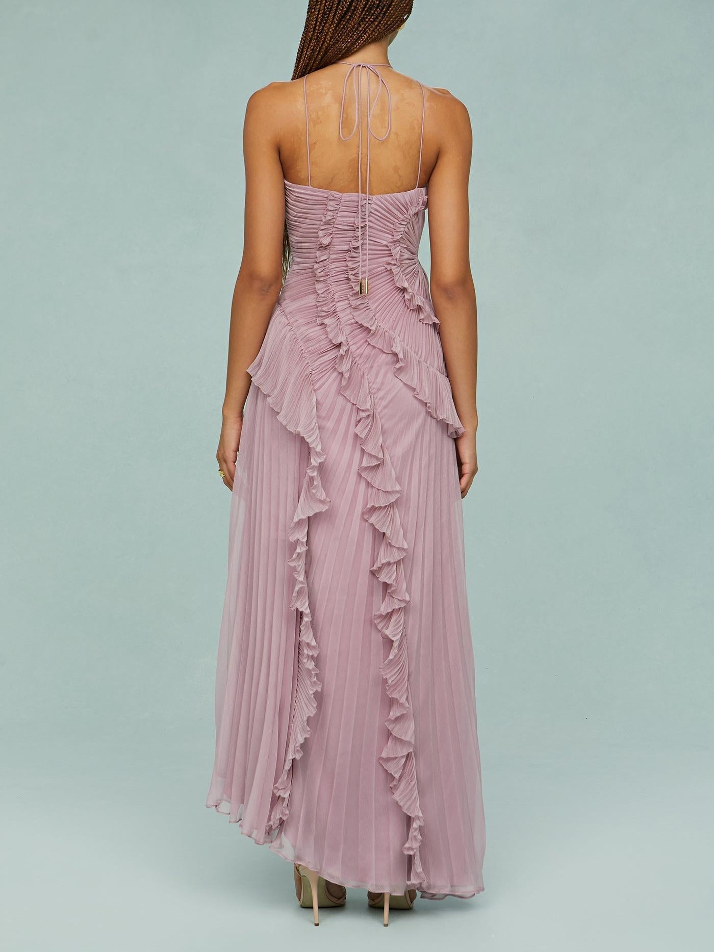 Vestido Maxi Oluna – Elegancia Etérea para Cada Paso
