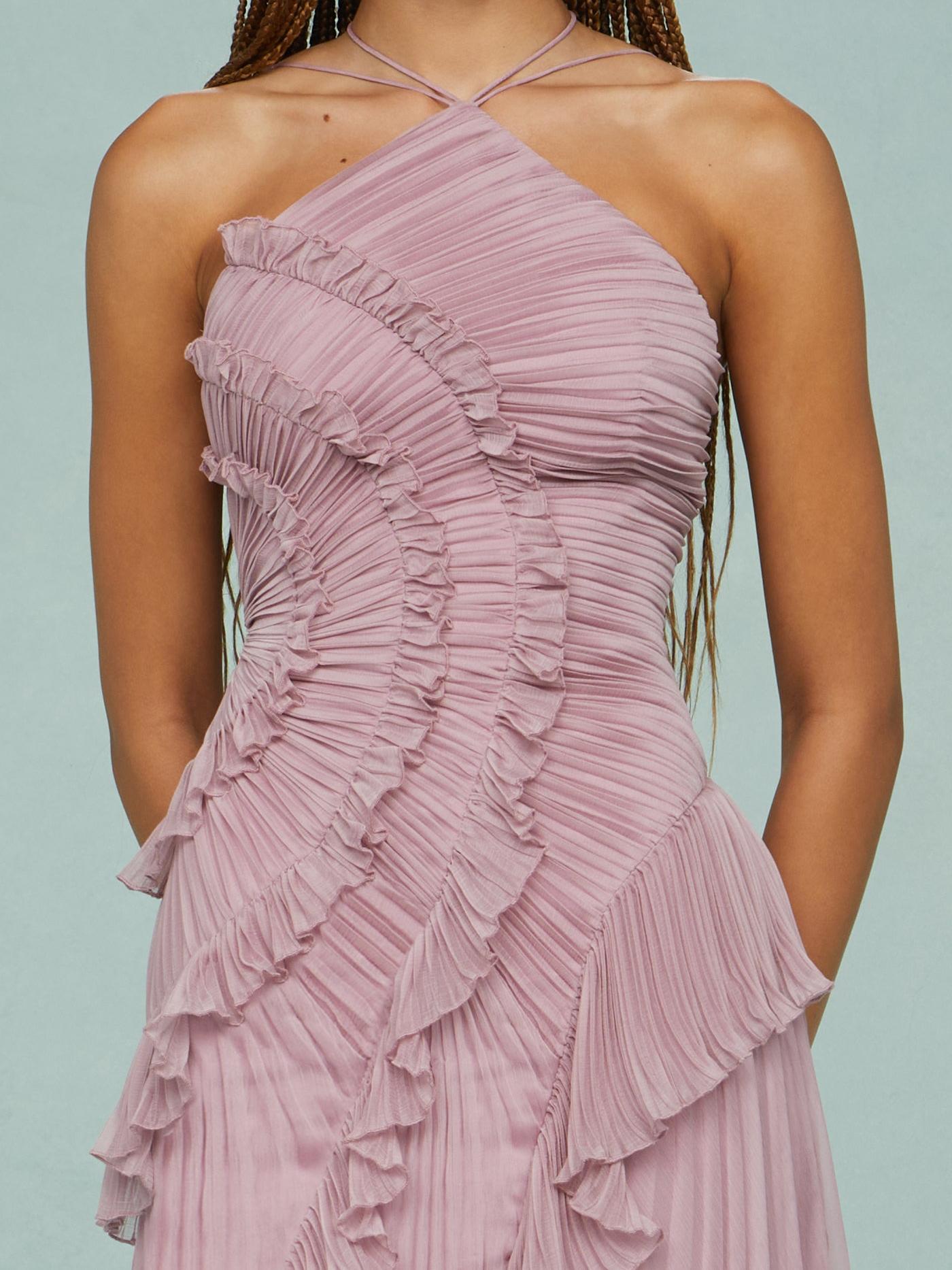Vestido Maxi Oluna – Elegancia Etérea para Cada Paso