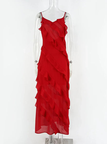 Vestido Rojo elegante