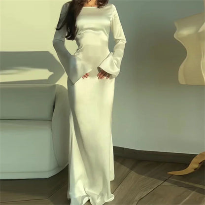 Vestido largo de vendaje