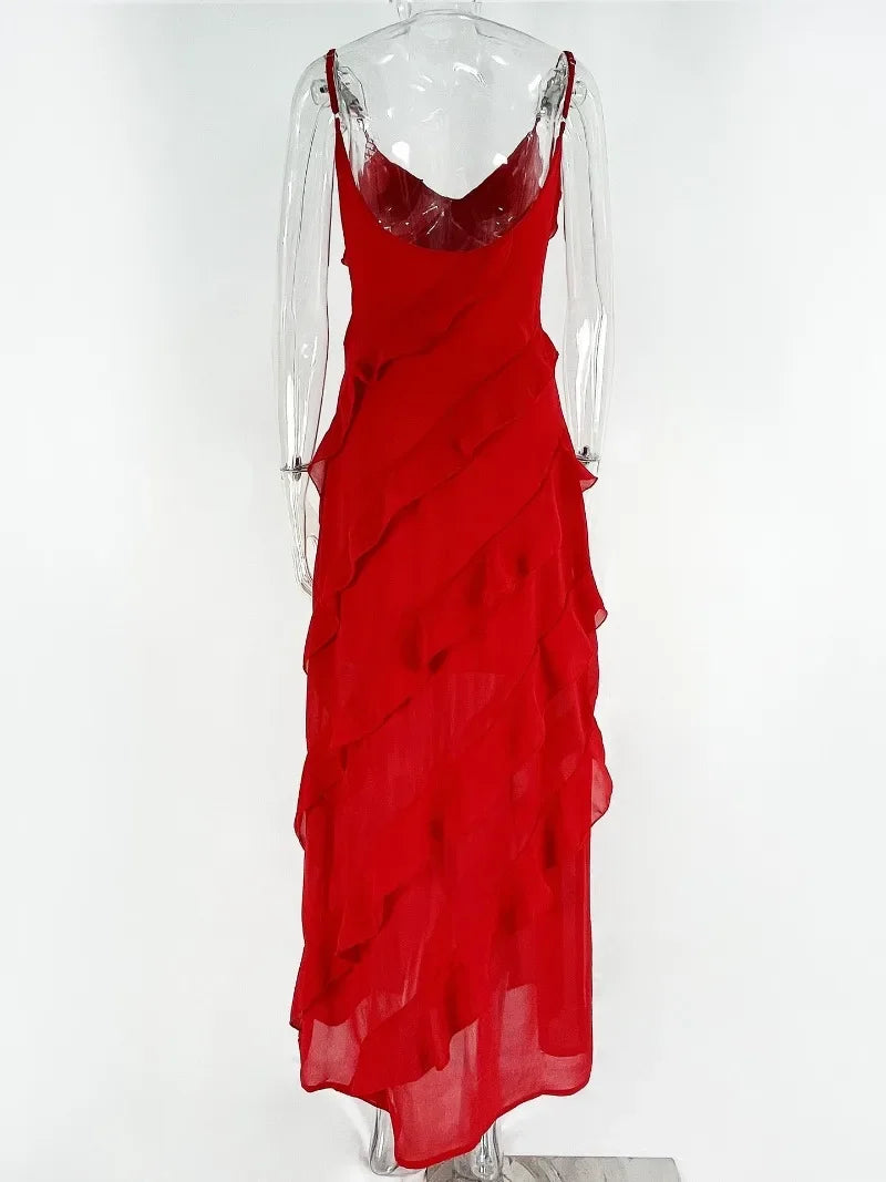 Vestido Rojo elegante